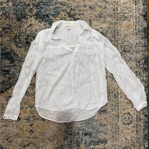 Cloth & Stone White Blouse